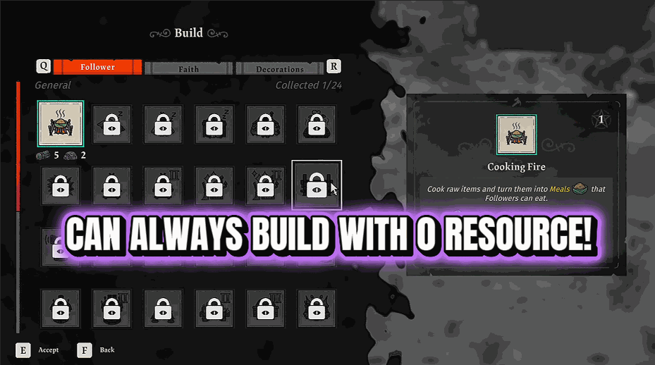 Cult of the Lamb — Free Buildings (screenshot 2)